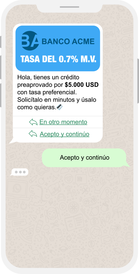 mensajes de marketing para el sector financiero